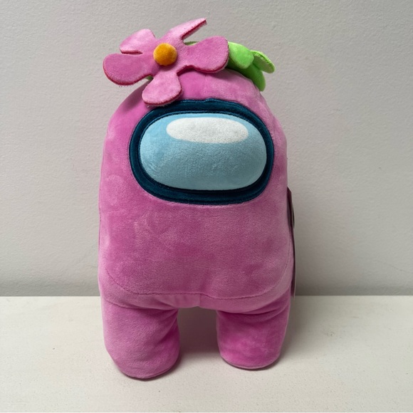 Among Us Pink Crewmate Plush 12” - Picture 2 of 4